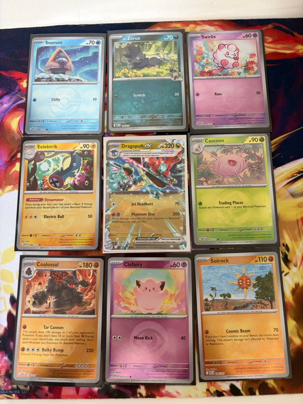 Pokémon Ascended Heroes Revers Holo and Ex Bundle